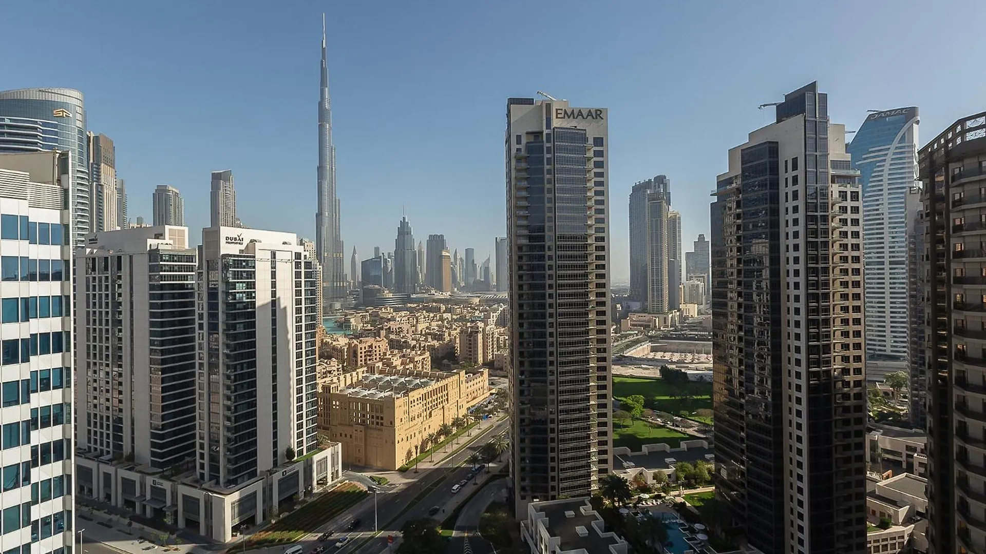 アパート Burj & Beyond - Luxury Stay With Burj Khalifa View ドバイ